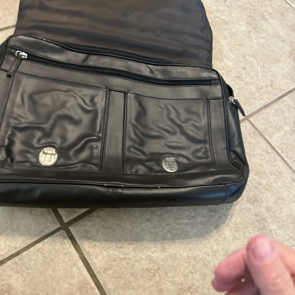 Wilsons Leather Dark Gray Bag